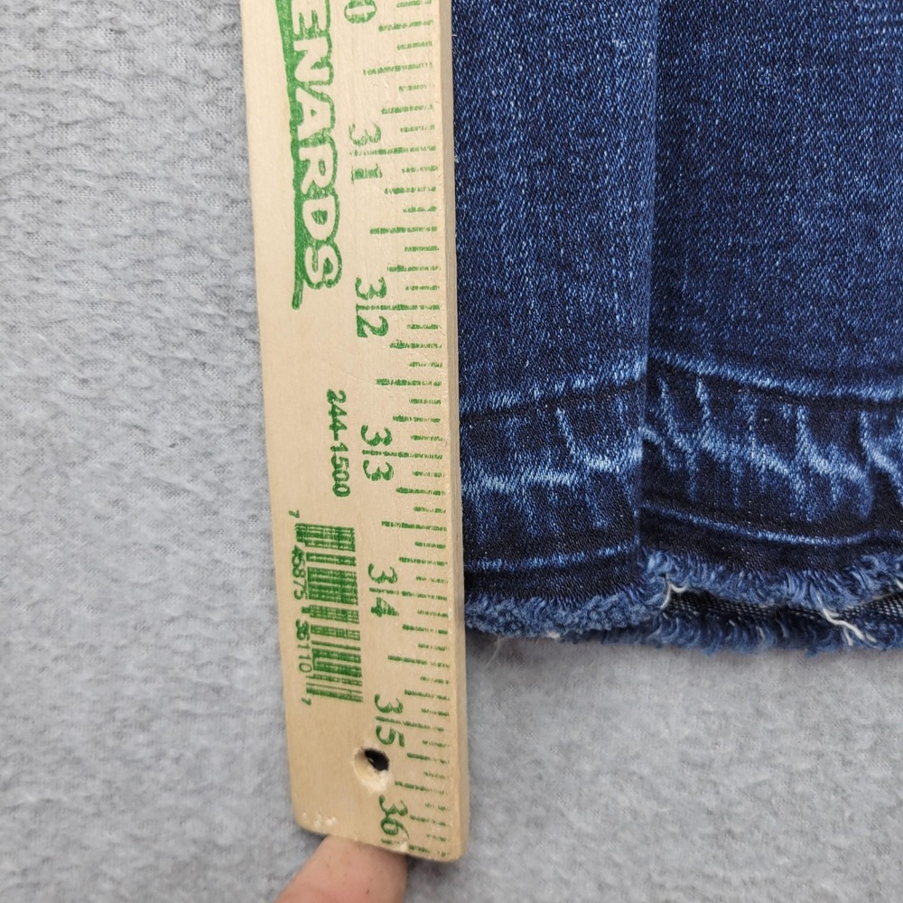 7 For All Mankind High Waist Bootcut Jeans Womens 31 Blue Stretch Denim - Picture 11 of 11
